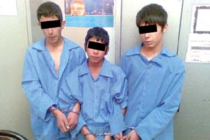 زورگيری ۳ پسر ۱۵ساله با ساطور + عکس