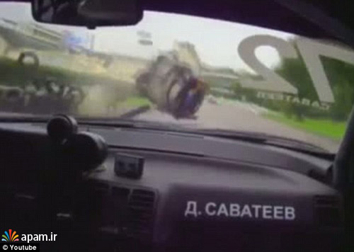 فرار بزرگ راننده رالی روسی