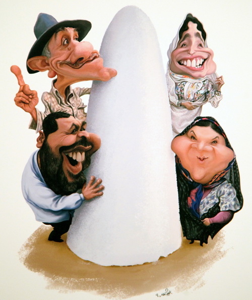 نمایشگاه کاریکاتور جشنواره تجسمی فجر