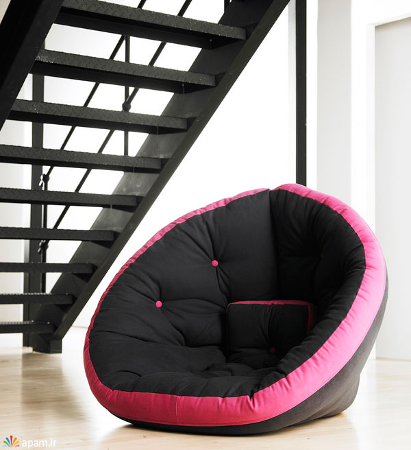 ایده های خلاقانه,Comfortable Nest for Small Spaces,apam.ir