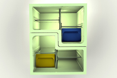 ایده های جالب,Cool Stackable Refrigerator,apam.ir