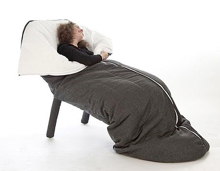 ایده های خلاقانه,Sleeping Bag Chair,apam.ir