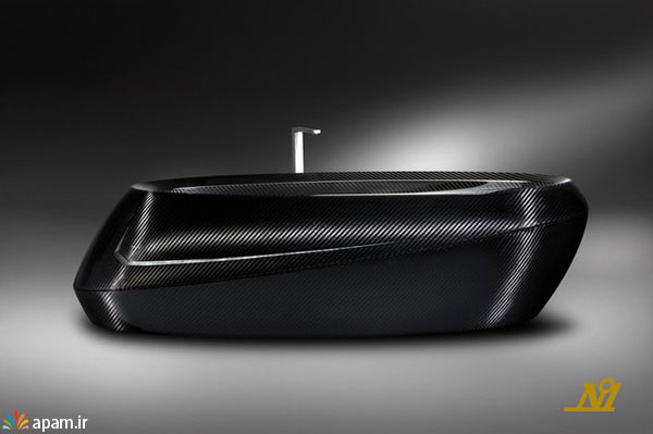 دکوراسیون مدرن,Corcel N°1 Carbon Fiber Luxury Bathtub,apam.ir