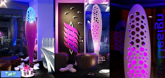 ایده های خلاقانه,Modern Floor Lamp “Octopus”