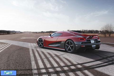  ابرخودروی آگرا R سریع‌ترین خودروی جهان