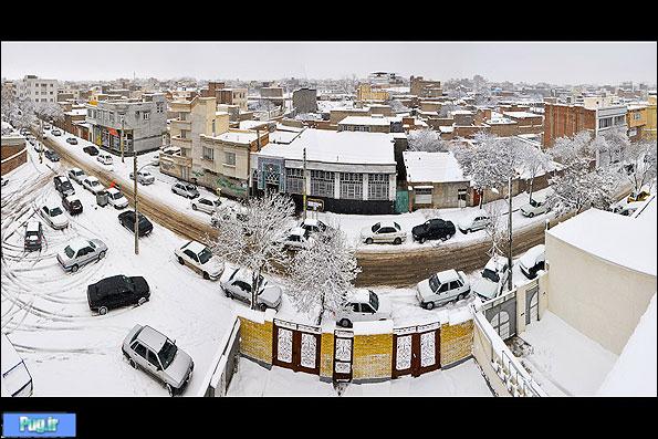 اردبیل در محاصره برف
