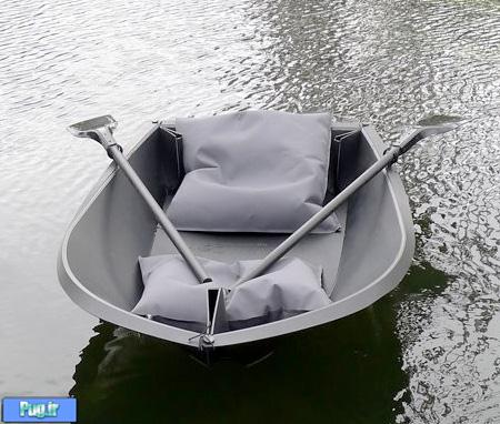 Folding Boat by Arno Mathies and Max Frommeld