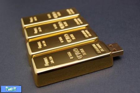 Gold Brick USB Flash Drive