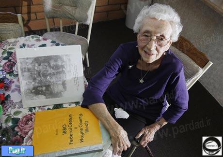 انتشار مدارکی که شجره خانوادگی یک زن 100 ساله را به همراه داشت +عکس