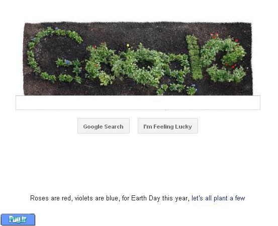 لوگوی گوگل به مناسبت «روز زمین» + تصویر