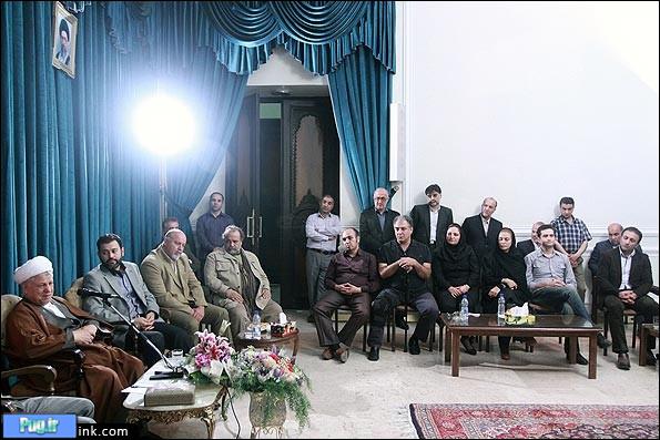 دیدار هنرمندان سینما،تئاتر،تلویزیون و موسیقی کشور با رئیس مجمع تشخیص مصلحت نظام
