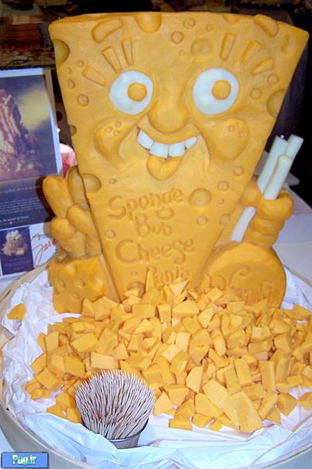  مجسمه های پنیری