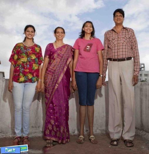 بلند قد ترین خانواده دنیا+عکس