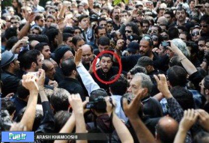 تفاوت حامد بهداد و شهاب حسینی در زمان عزاداری! + عکس