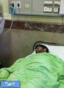 مجید خراطها در بیمارستان