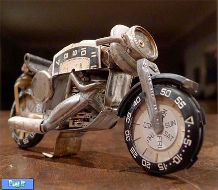 موتور هایی که با ساعت ساخته شده 