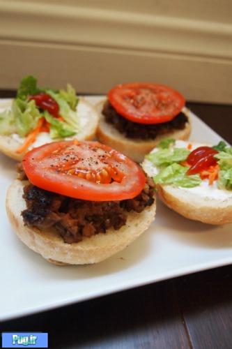 تصاویری از بهترین همبرگرهای گیاهی انتخاب شده توسط سایت پتا