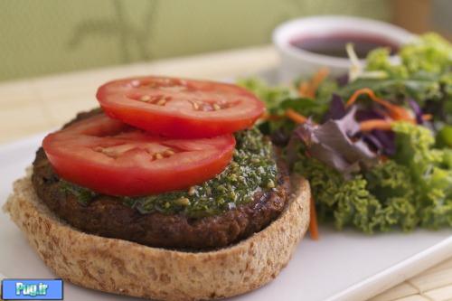 تصاویری از بهترین همبرگرهای گیاهی انتخاب شده توسط سایت پتا