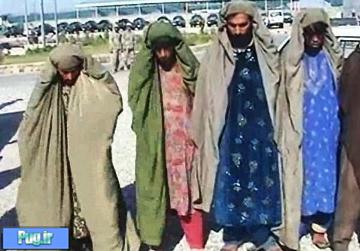 دستگیری شبه‌ نظامیان طالبان با لباس زنانه/ عکس 