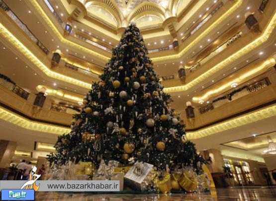 گرانترين درخت کريسمس دنيا 