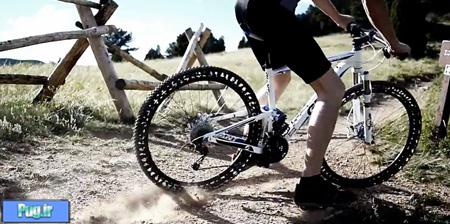 دوچرخه بدون لاستیک
