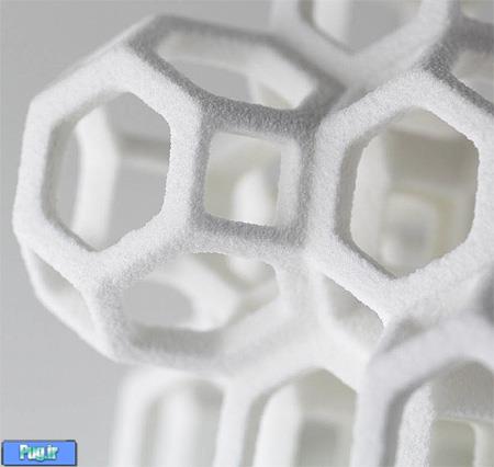  چاپ سه بعدی شکر