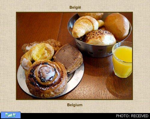 صبحانه در کشورهای مختلف