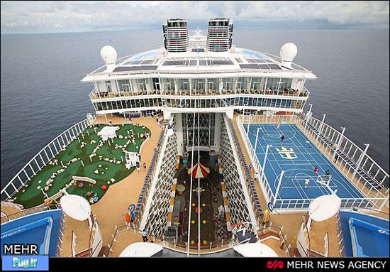 بزرگترین کشتی تفریحی جهان 