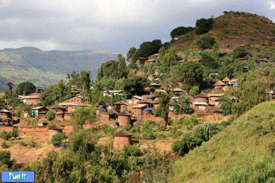 یک کلیسای غیر عادی در اتیوپی 